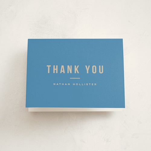 This is a sky graduation thank you cards with standard by Kristie Kern called the poster printing on strathmore in standard