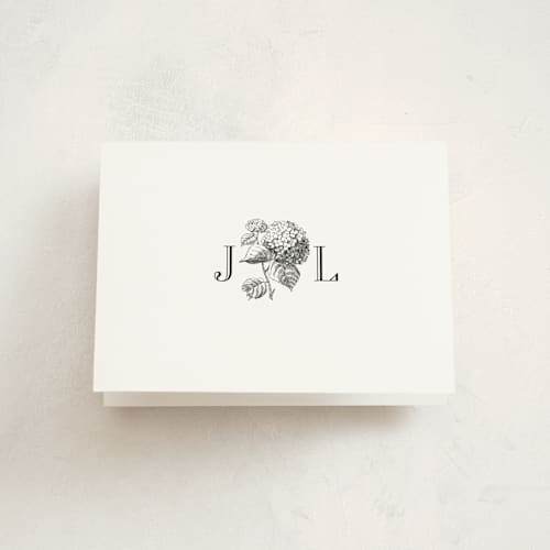 This is a coal graduation thank you cards with standard by Megan Davis called chesapeake printing on strathmore in standard