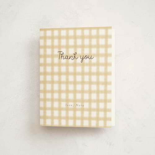 This is a honey kids thank you cards with standard by Itsy Belle Studio called first bee day printing on strathmore in standard