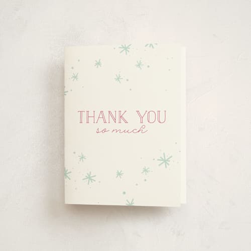 This is a frost kids thank you cards with standard by Bethany Anderson called this is one printing on strathmore in standard
