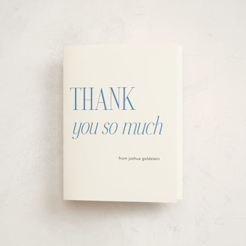 This is a lagoon bar mitzvah bat mitzvah invitations with standard by Morgan Kendall called modern classic printing on strathmore in standard