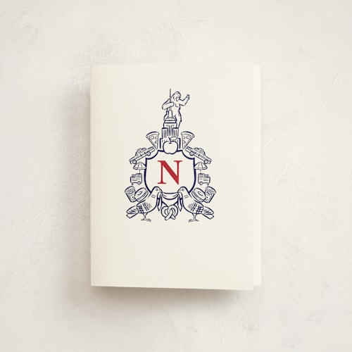 This is a nyc bar mitzvah bat mitzvah invitations with standard by mo kelley called nyc printing on strathmore in standard