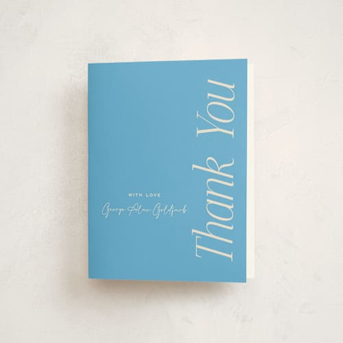 This is a star bar mitzvah bat mitzvah invitations with standard by Pati Cascino called solo printing on strathmore in standard