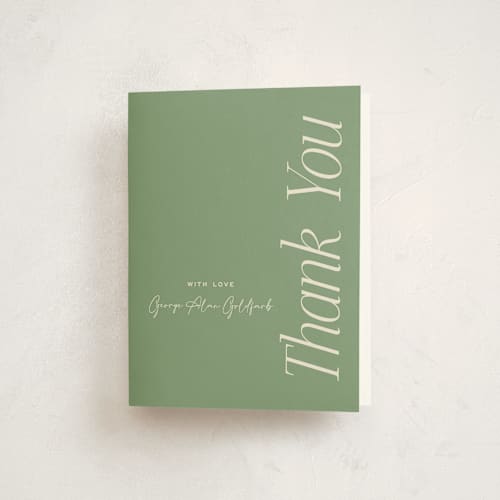 This is a grass bar mitzvah bat mitzvah invitations with standard by Pati Cascino called solo printing on strathmore in standard