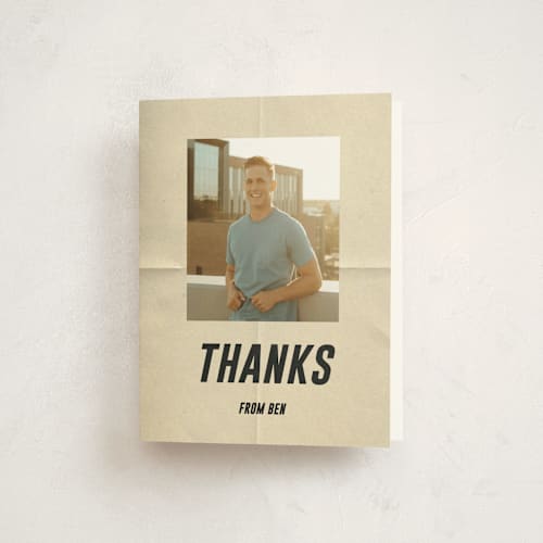 This is a ink kids thank you cards with standard by Claire called headliner printing on strathmore in standard