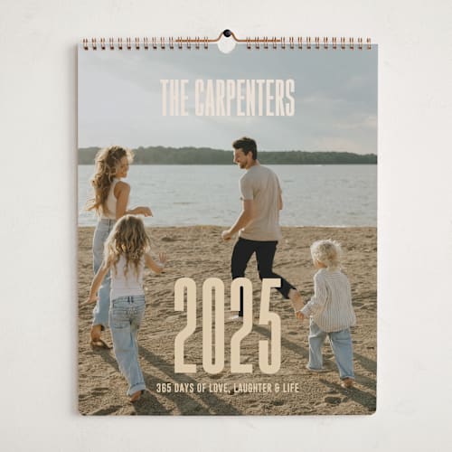 This is a cozy photo calendars by letterfix called ensemble printing on premium calendar paper in grand