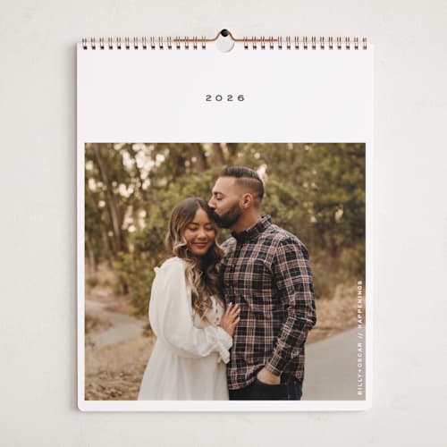 This is a pine photo calendars with standard by Lottie Aldarwish called haute printing on premium calendar paper in grand