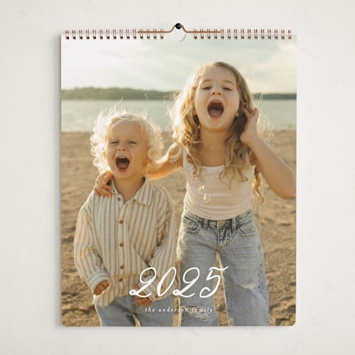 This is a cloud photo calendars by Ashley Iwafuchi called greetings printing on premium calendar paper in grand