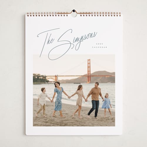 This is a snow photo calendars by Lauren Chism called sweetest love printing on premium calendar paper in grand