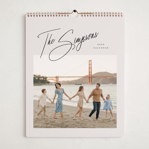 This is a onyx photo calendars by Lauren Chism called sweetest love printing on premium calendar paper in grand