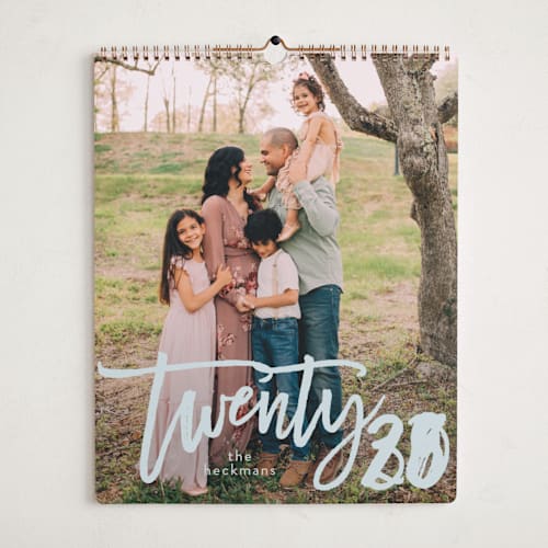 This is a sea photo calendars by Erin Deegan called big month printing on premium calendar paper in grand