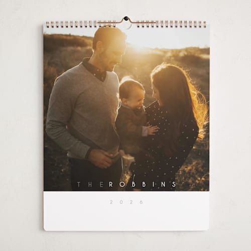 This is a slate photo calendars by Kaydi Bishop called monthly focus printing on premium calendar paper in grand