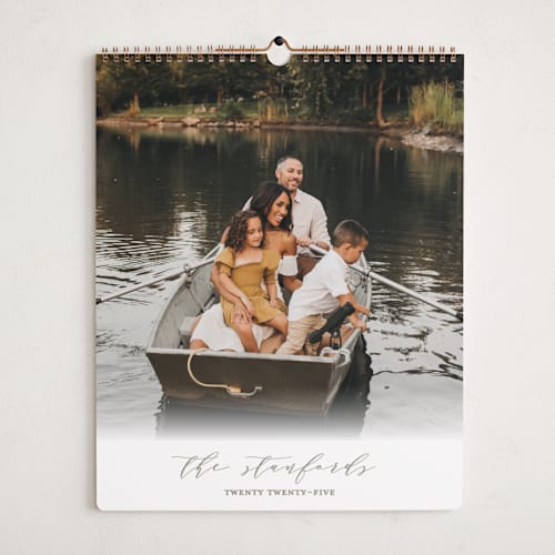 This is a travertine photo calendars by Kaydi Bishop called elegance printing on premium calendar paper in grand