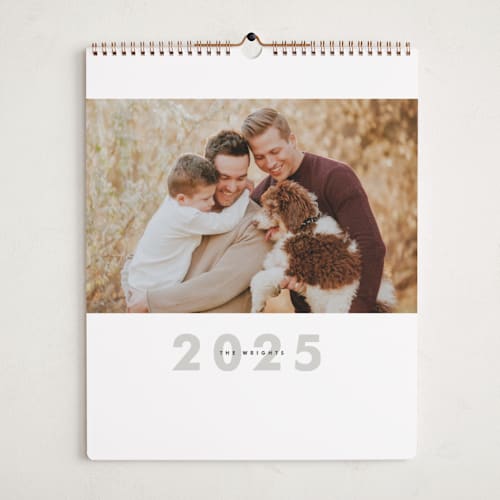 This is a ash photo calendars by Alston Foster called big month printing on premium calendar paper in grand