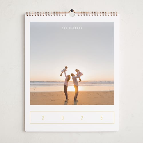 This is a lemonade photo calendars by Playground Prints called modern watercolor printing on premium calendar paper in grand