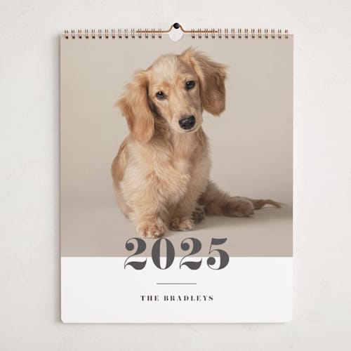 This is a slate photo calendars by Shirley Lin Schneider called bold classic printing on premium calendar paper in grand