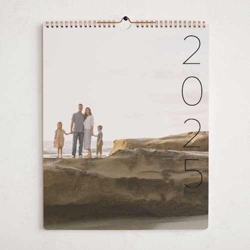 This is a onyx photo calendars by Lori James called simplify printing on premium calendar paper in grand