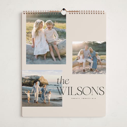 This is a linen photo calendars by Kelly Schmidt called troi printing on premium calendar paper in grand