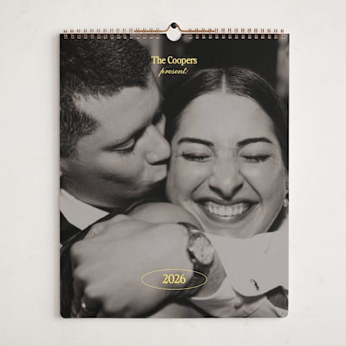 This is a butter photo calendars with standard by Helena Vitto called good times co. printing on premium calendar paper in grand
