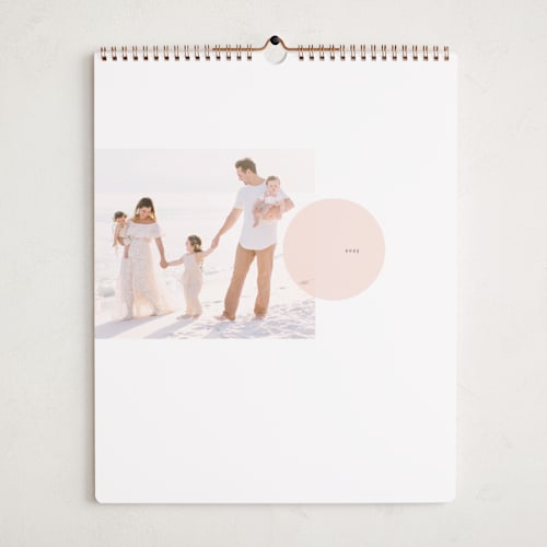 This is a blush photo calendars by Lori Wemple called sunspot printing on premium calendar paper in grand