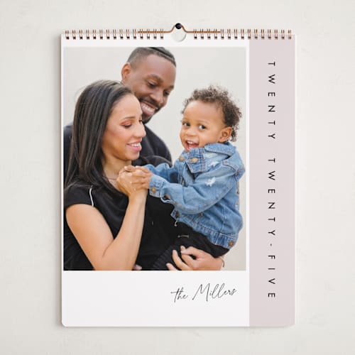 This is a blush photo calendars by Amy Payne called gratitude journal printing on premium calendar paper in grand