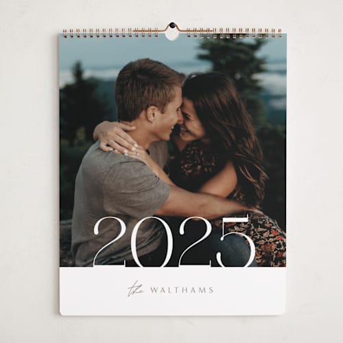 This is a ivory photo calendars by Creo Study called serenity printing on premium calendar paper in grand