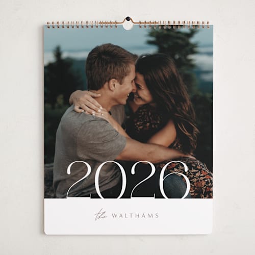 This is a ivory photo calendars by Creo Study called serenity printing on premium calendar paper in grand