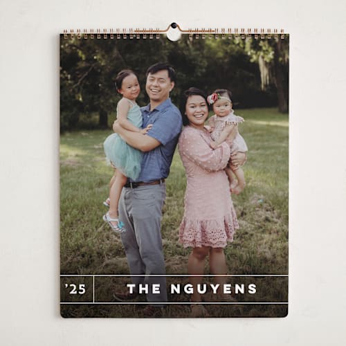 This is a sand photo calendars by Chryssi Tsoupanarias called grid printing on premium calendar paper in grand