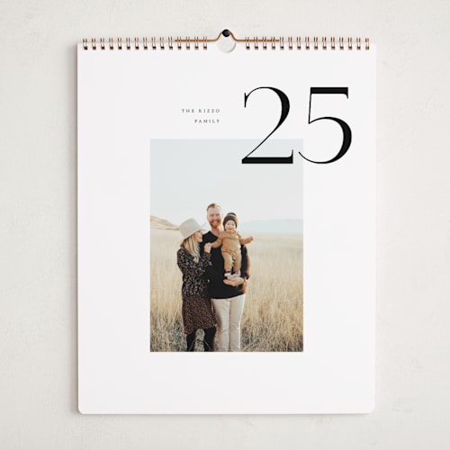 This is a coal photo calendars by Pixel and Hank called modern approach printing on premium calendar paper in grand