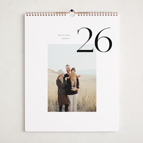 This is a coal photo calendars by Pixel and Hank called modern approach printing on premium calendar paper in grand