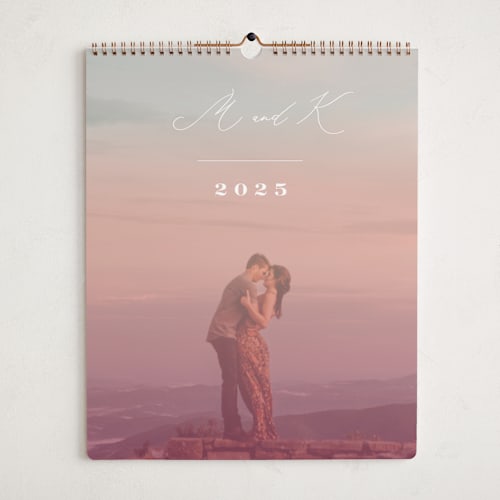 This is a blush photo calendars by fatfatin called dreamy printing on premium calendar paper in grand