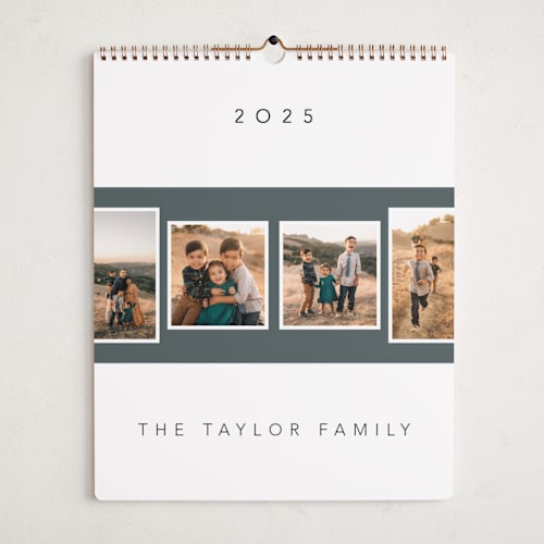 This is a olive photo calendars by Eric Ransom called architecture photo row printing on premium calendar paper in grand