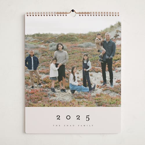 This is a onyx photo calendars by Pixel and Hank called top to bottom printing on premium calendar paper in grand