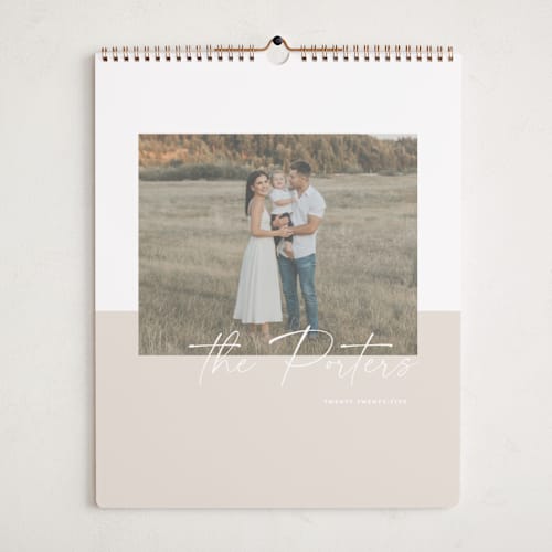 This is a sea biscuit photo calendars by Sara Hicks Malone called new moon printing on premium calendar paper in grand