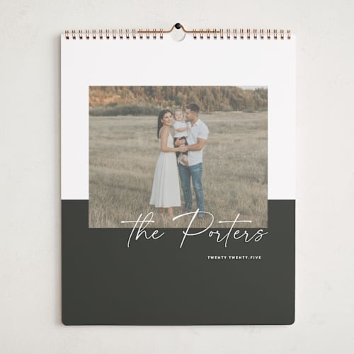 This is a onyx photo calendars by Sara Hicks Malone called new moon printing on premium calendar paper in grand