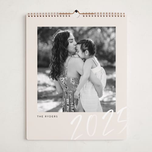 This is a sand photo calendars by Summer Winkelman called brushed trio printing on premium calendar paper in grand