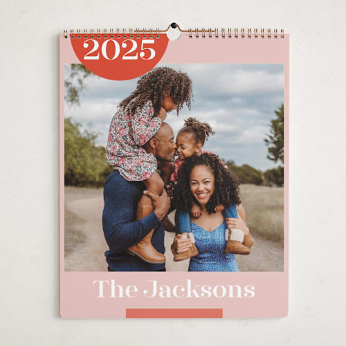 This is a candy photo calendars by Catherine Culvenor called happy shapes printing on premium calendar paper in grand