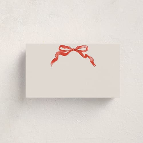 This is a candy blank hosting stationery with standard by Pati Cascino called gibson printing on signature in placecard