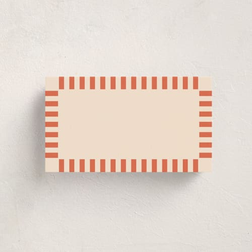 This is a verona blank hosting stationery with standard by Owl and Toad called veracruz printing on signature in placecard