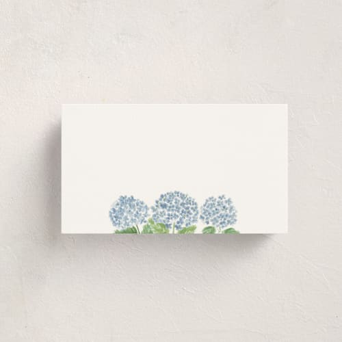 This is a sky small cards with standard by Lydia Carns called hydrangea love printing on signature in 4.25x5.5