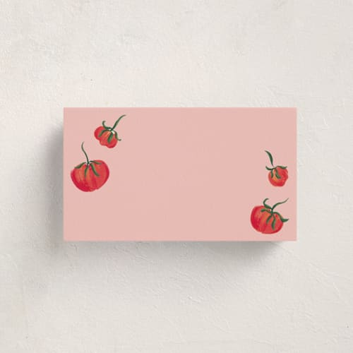 This is a sherbert small cards with standard by Jackie Crawford called petit pomodoro printing on signature in 4.25x5.5