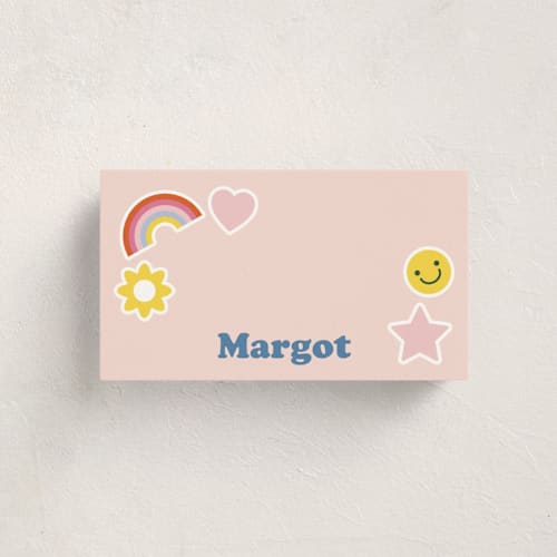This is a candy small cards with standard by Hudson meet Rose called scout badges printing on signature in 4.25x5.5