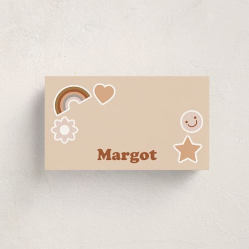 This is a earth small cards with standard by Hudson meet Rose called scout badges printing on signature in 4.25x5.5