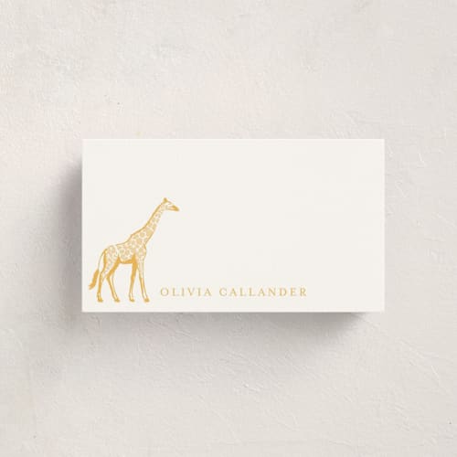 This is a sunshine small cards with standard by Jenna Holcomb called safari printing on signature in 4.25x5.5