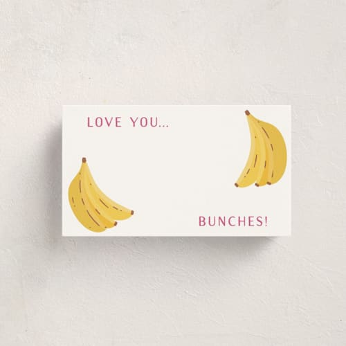 This is a berry small cards with standard by Erica Krystek called bunches & bunches printing on signature in 4.25x5.5