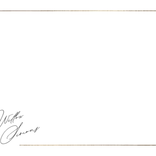 This is a cloud foil stamped stationery with foil pressed by Paper Raven Co. called signature printing on signature in 4.25x5.5