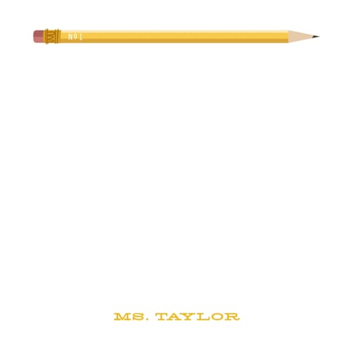 This is a mustard kids thank you cards notes with standard by Baumbirdy called number 1 printing on signature in standard