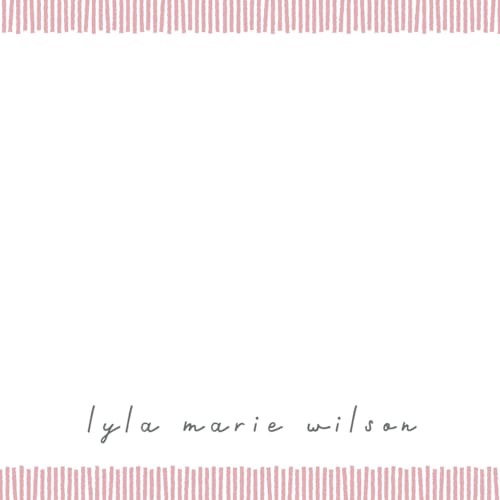 This is a coral kids thank you cards notes with standard by letterfix called coastal printing on signature in standard