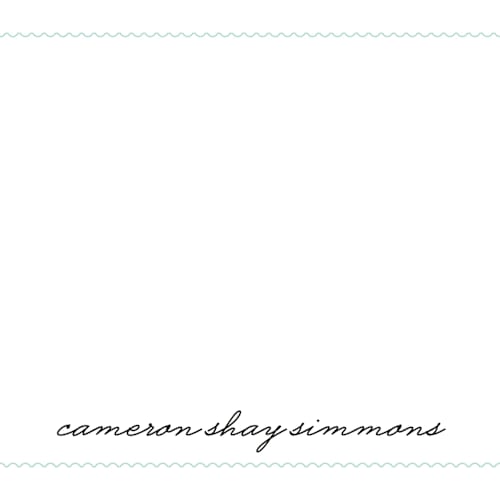 This is a sea kids thank you cards notes with standard by Kristie Kern called classic post printing on signature in standard