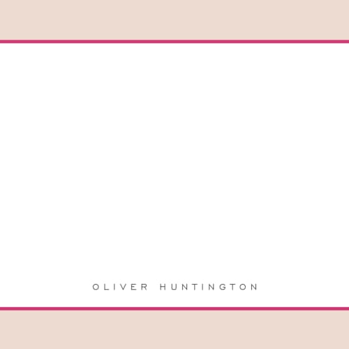 This is a peony personalized stationery thank you cards with standard by Nicoletta Savod called august printing on signature in 4.25x5.5
